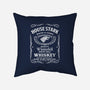 Stark Whiskey-none non-removable cover w insert throw pillow-Melonseta