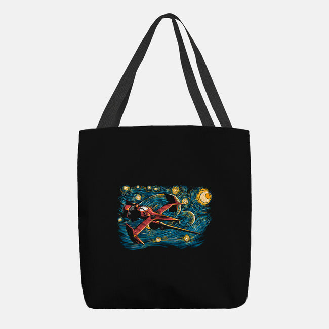 Starry Bebop-none basic tote-ddjvigo