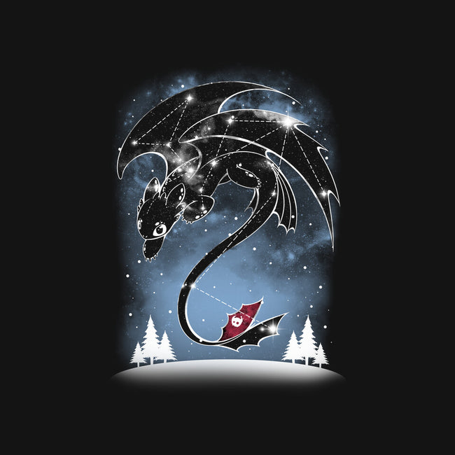 Starry Dragon Sky-youth pullover sweatshirt-ChocolateRaisinFury