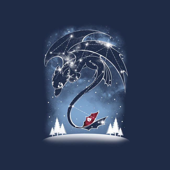 Starry Dragon Sky-none removable cover w insert throw pillow-ChocolateRaisinFury