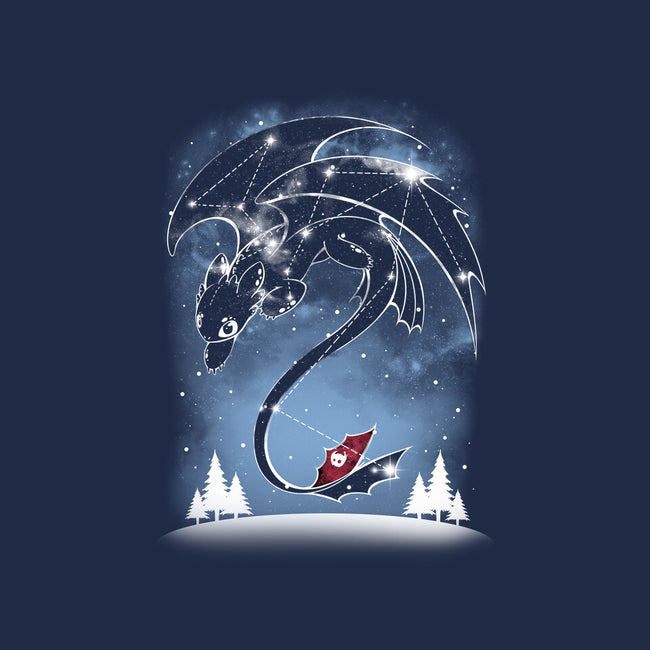 Starry Dragon Sky-youth pullover sweatshirt-ChocolateRaisinFury