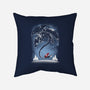 Starry Dragon Sky-none removable cover w insert throw pillow-ChocolateRaisinFury
