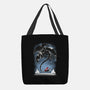 Starry Dragon Sky-none basic tote-ChocolateRaisinFury