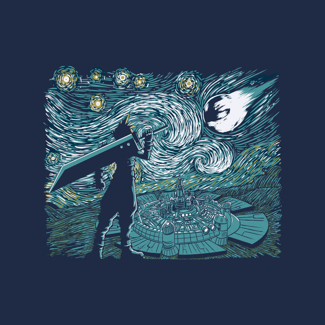 Starry Fantasy-womens v-neck tee-ddjvigo