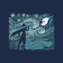 Starry Fantasy-womens v-neck tee-ddjvigo