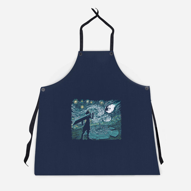 Starry Fantasy-unisex kitchen apron-ddjvigo