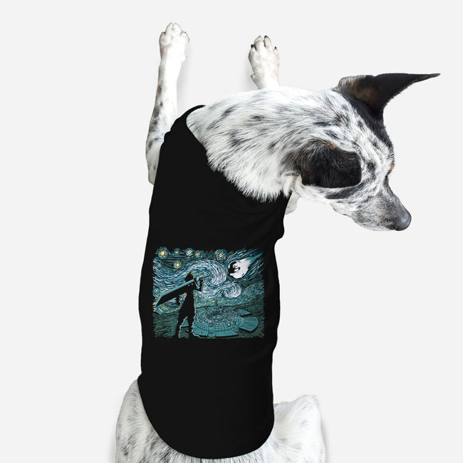 Starry Fantasy-dog basic pet tank-ddjvigo