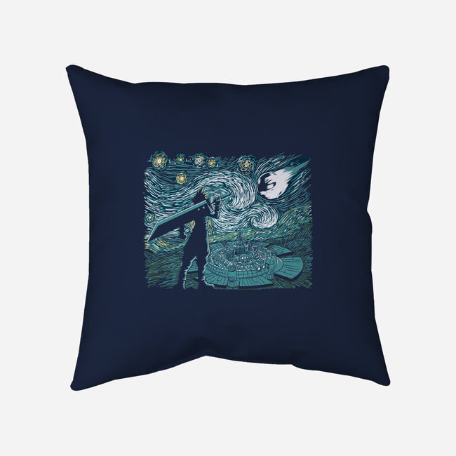 Starry Fantasy-none removable cover w insert throw pillow-ddjvigo