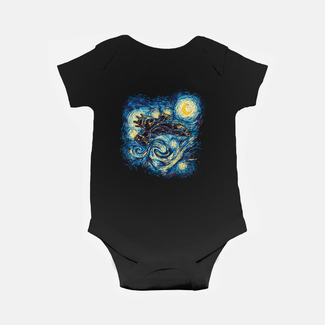 Starry Flight-baby basic onesie-girardin27