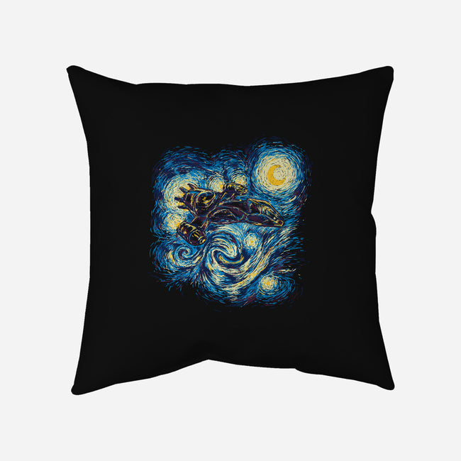 Starry Flight-none removable cover w insert throw pillow-girardin27