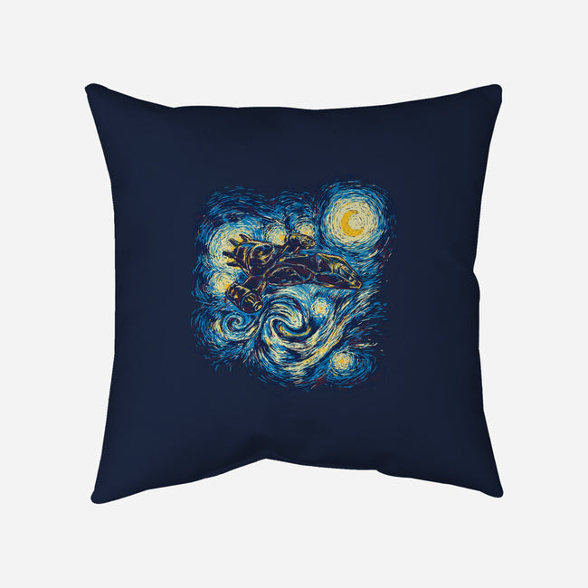 Starry Flight-none removable cover w insert throw pillow-girardin27