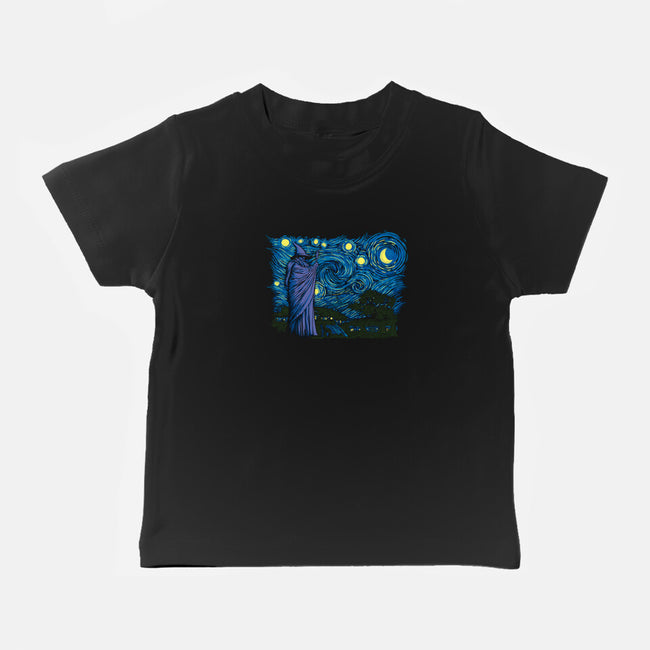 Starry Hobbiton-baby basic tee-ddjvigo