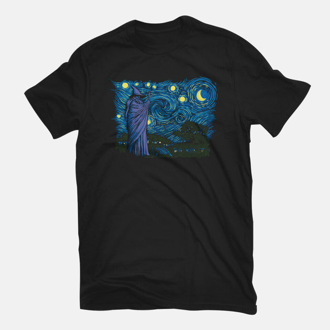 Starry Hobbiton-unisex basic tee-ddjvigo