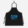 Starry Hobbiton-unisex kitchen apron-ddjvigo