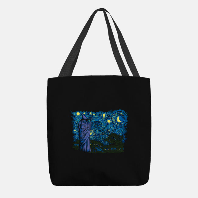 Starry Hobbiton-none basic tote-ddjvigo