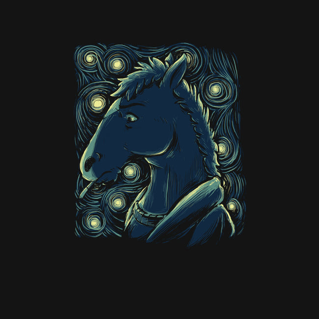 Starry Horse-youth pullover sweatshirt-xMorfina