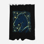 Starry Horse-none polyester shower curtain-xMorfina