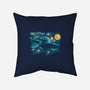 Starry Trek-none removable cover w insert throw pillow-ddjvigo