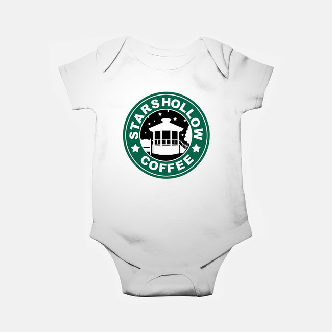 Stars Coffee-baby basic onesie-nayawei