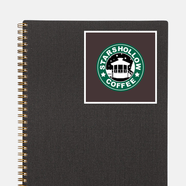 Stars Coffee-none glossy sticker-nayawei