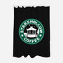 Stars Coffee-none polyester shower curtain-nayawei