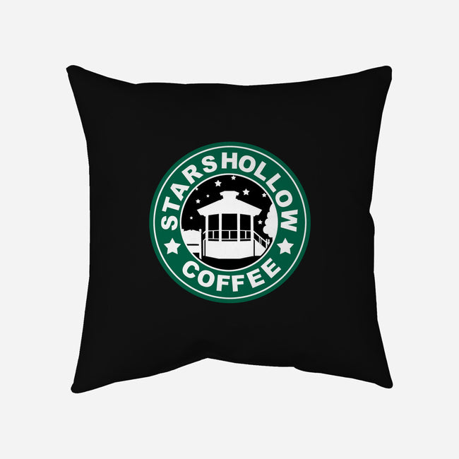 Stars Coffee-none removable cover w insert throw pillow-nayawei