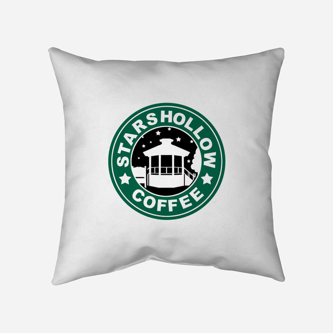 Stars Coffee-none removable cover w insert throw pillow-nayawei