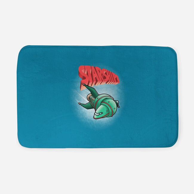 Starship-none memory foam bath mat-trheewood