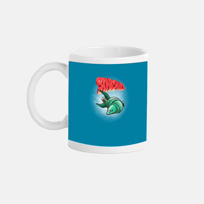 Starship-none glossy mug-trheewood