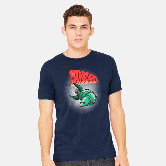 Starship-mens heavyweight tee-trheewood