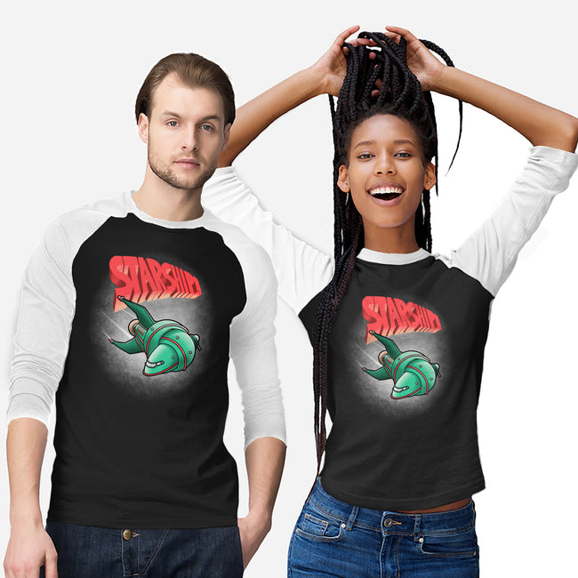 Starship-unisex baseball tee-trheewood