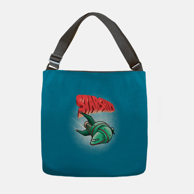 Starship-none adjustable tote-trheewood