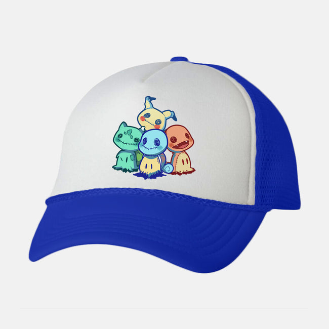 Starterkyus-unisex trucker hat-digitoonie