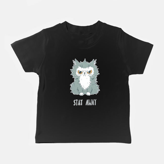 Stay Away-baby basic tee-freeminds