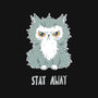 Stay Away-none drawstring bag-freeminds