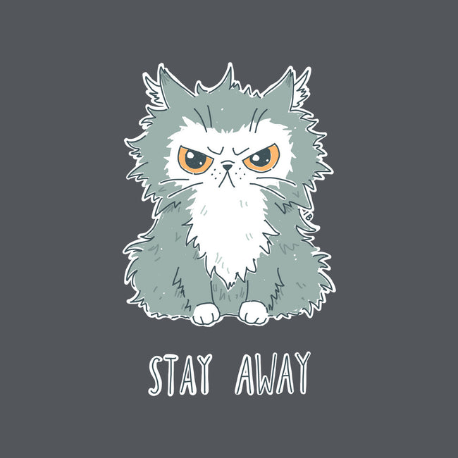 Stay Away-none stretched canvas-freeminds