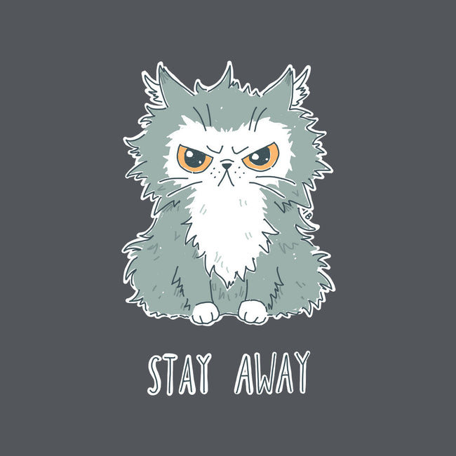 Stay Away-womens v-neck tee-freeminds