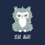 Stay Away-womens v-neck tee-freeminds