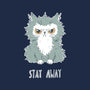 Stay Away-none drawstring bag-freeminds