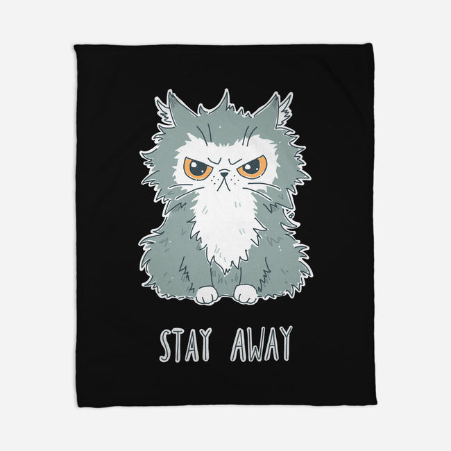 Stay Away-none fleece blanket-freeminds