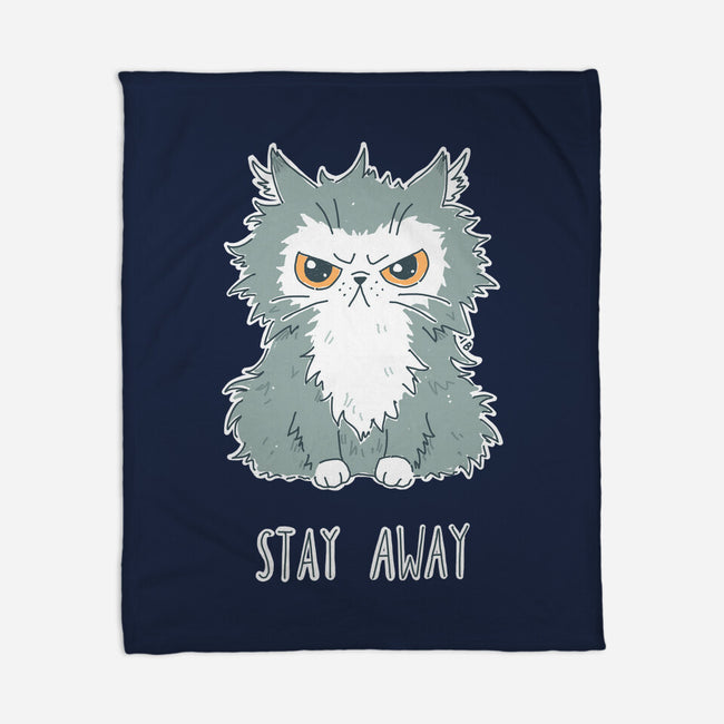 Stay Away-none fleece blanket-freeminds