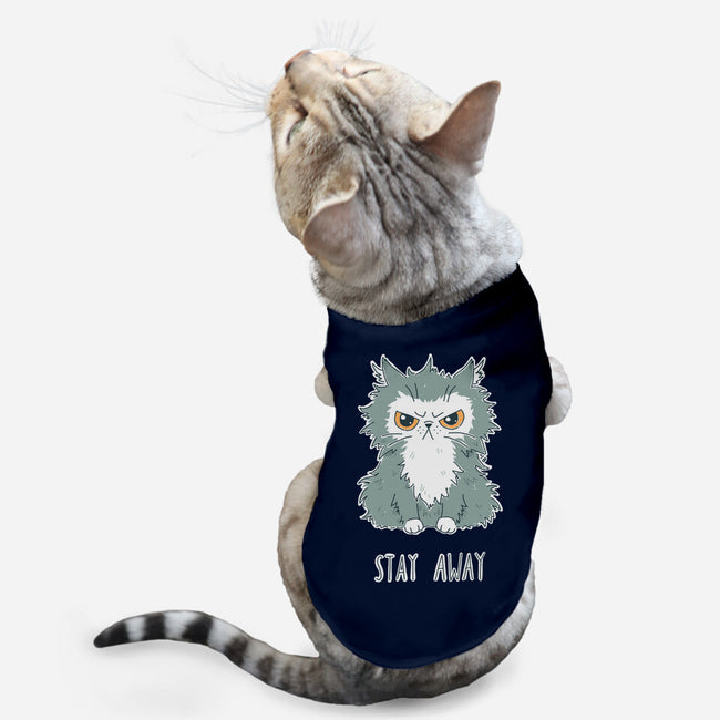 Stay Away-cat basic pet tank-freeminds