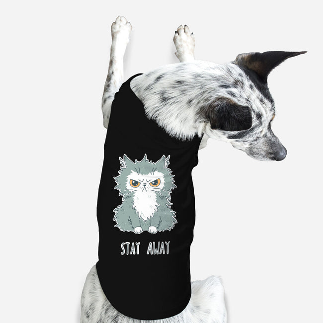 Stay Away-dog basic pet tank-freeminds