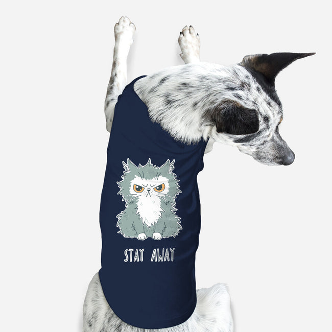 Stay Away-dog basic pet tank-freeminds