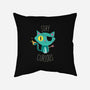 Stay Curious-none removable cover w insert throw pillow-DinoMike
