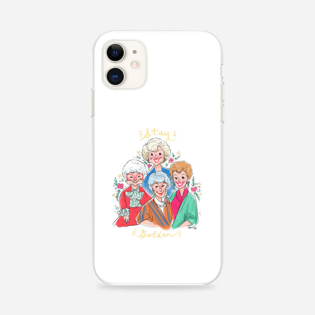 Stay Golden!-iphone snap phone case-asiadraws