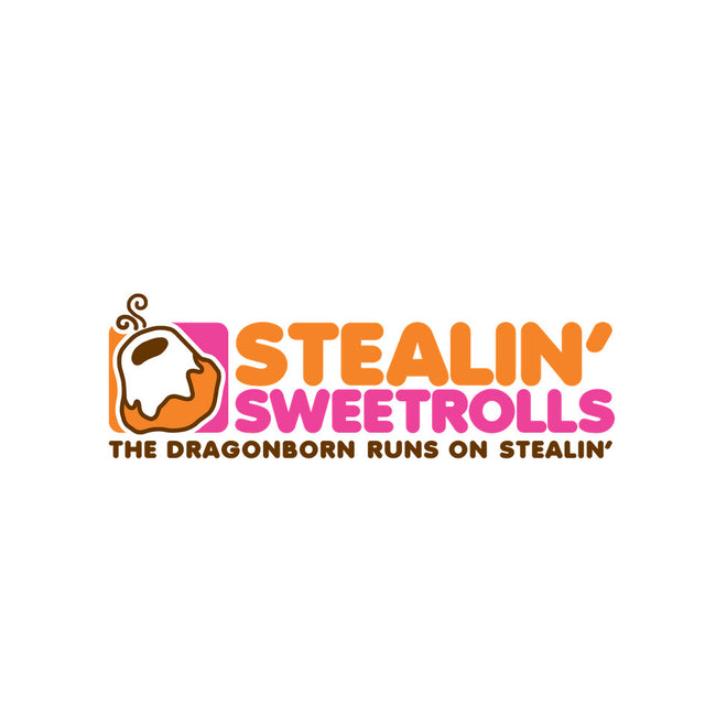 Stealin' Sweetrolls-none polyester shower curtain-merimeaux