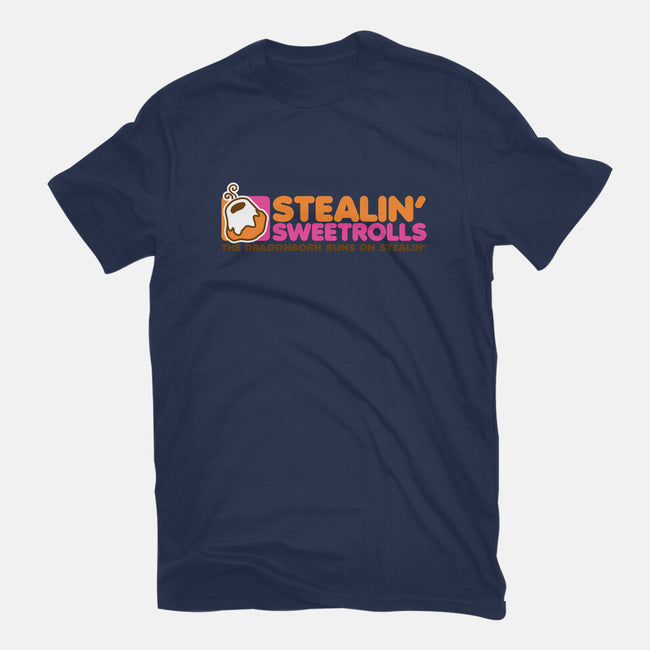 Stealin' Sweetrolls-womens basic tee-merimeaux