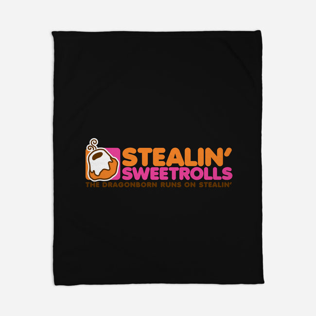 Stealin' Sweetrolls-none fleece blanket-merimeaux
