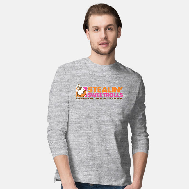 Stealin' Sweetrolls-mens long sleeved tee-merimeaux
